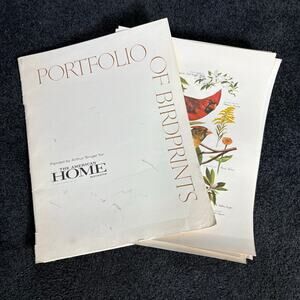 Arthur Singer Portfolio of Bird Prints Complete Set (8) - Vintage Botanical Art